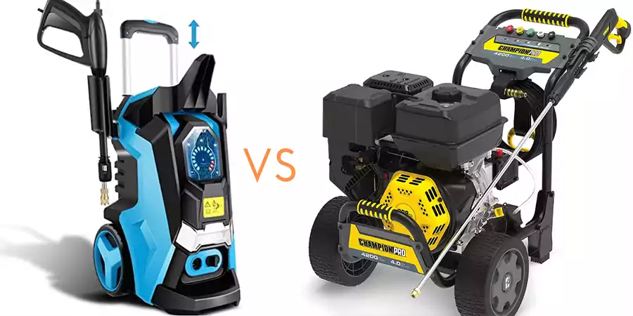 Should I buy an electric pressure washer or petrol driven pressure washer