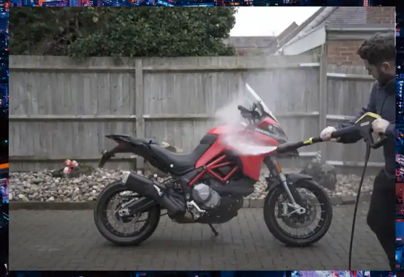 Can You Use a Pressure Washer on a Motorcycle