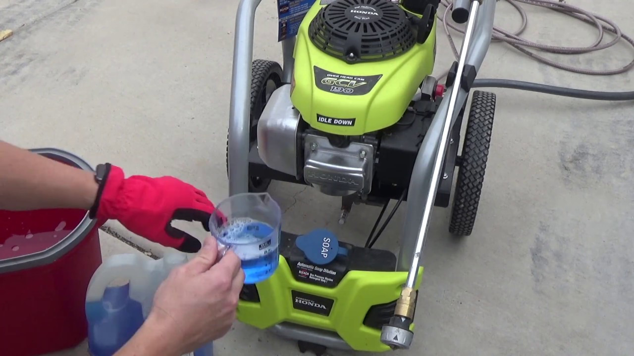 How to Add Soap to Electric Pressure Washer